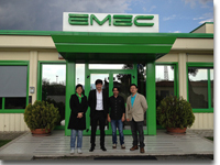 S Reich visited EMEC at Italy